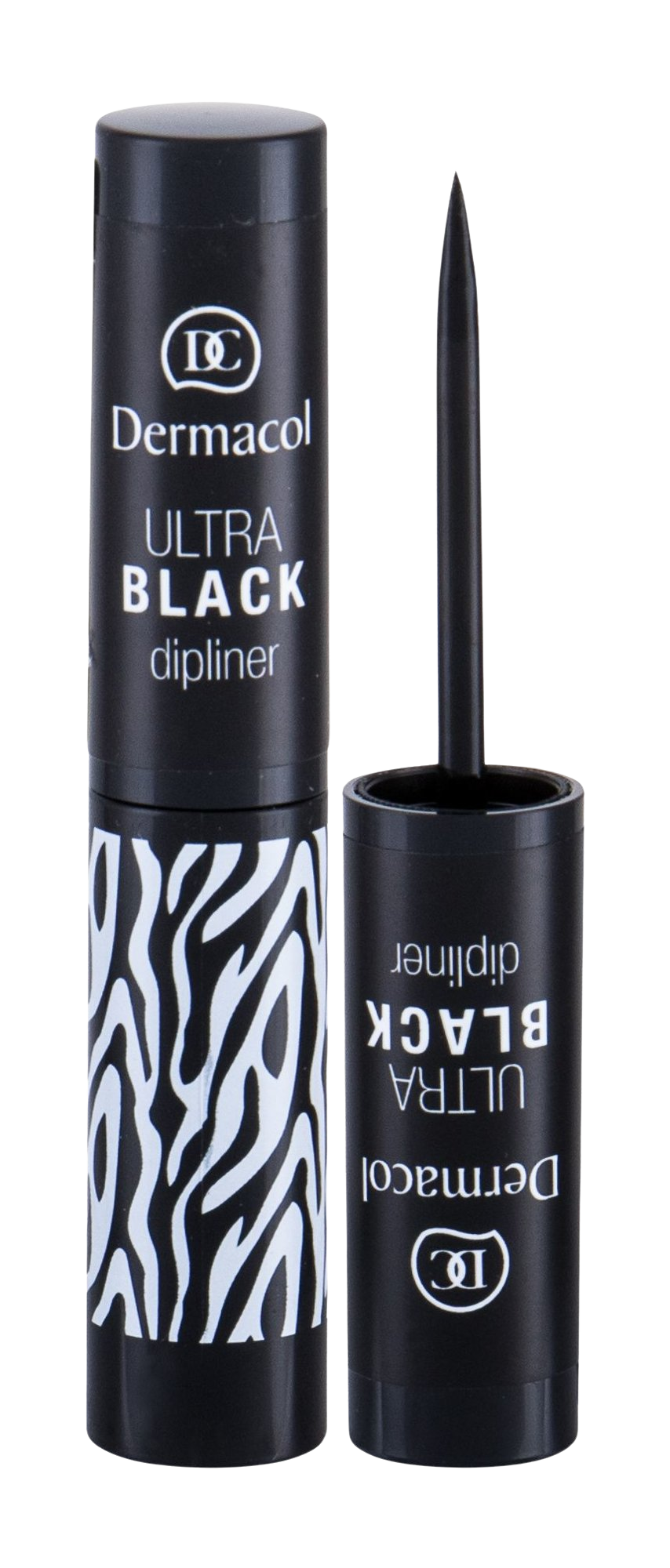 Fotografie DERMACOL Tekutá oční linka černá 2.8 ml