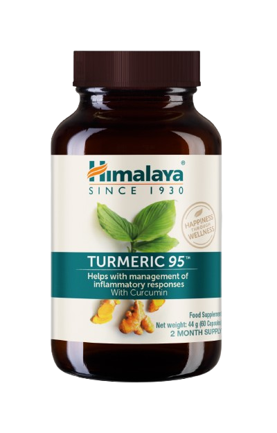HIMALAYA Organic Tumeric 95 BIO 60 kapslí