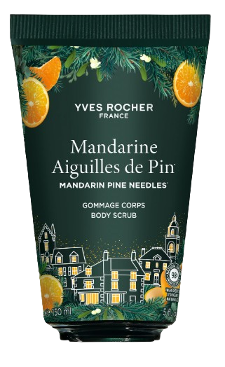 YVES ROCHER Tělový peeling Mandarinka & jehličí 150 ml