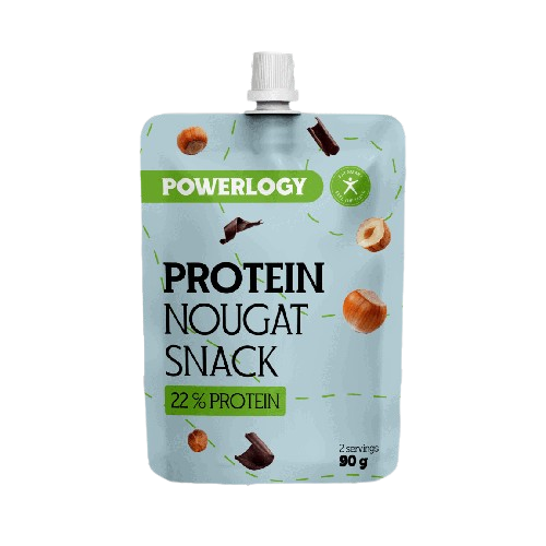 Fotografie POWERLOGY Protein Nougat Snack 90 g