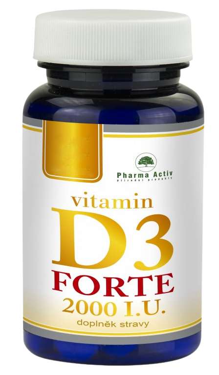 Fotografie Pharma Activ Vitamin D3 Forte 2000 I.U. 100 tbl. A132:z63652