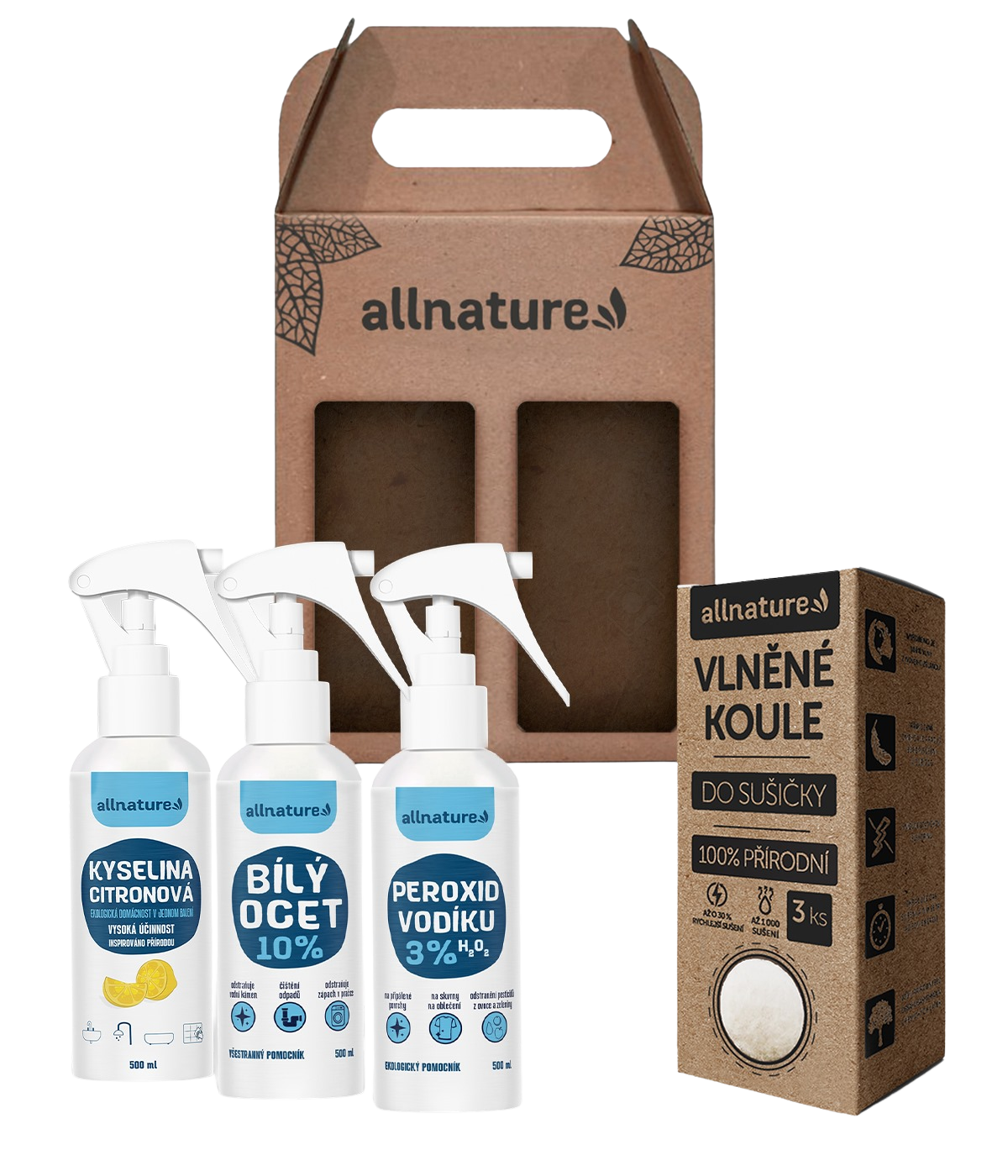 Fotografie ALLNATURE malá úklidová sada