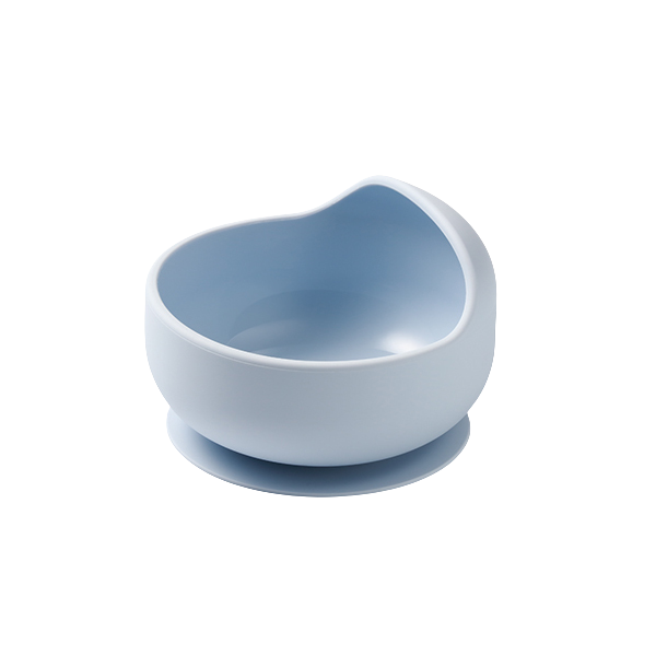 BABYONO Miska silikonová s přísavkou - blue 6m+