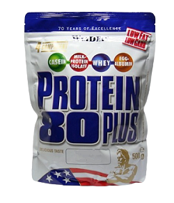 Fotografie Weider , Protein 80 Plus, , Raspberry-Cream 500 g