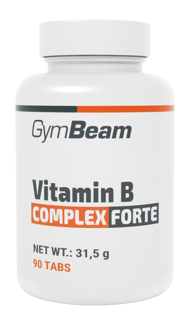 Fotografie GYMBEAM Vitamín B-Complex Forte 90 tablet