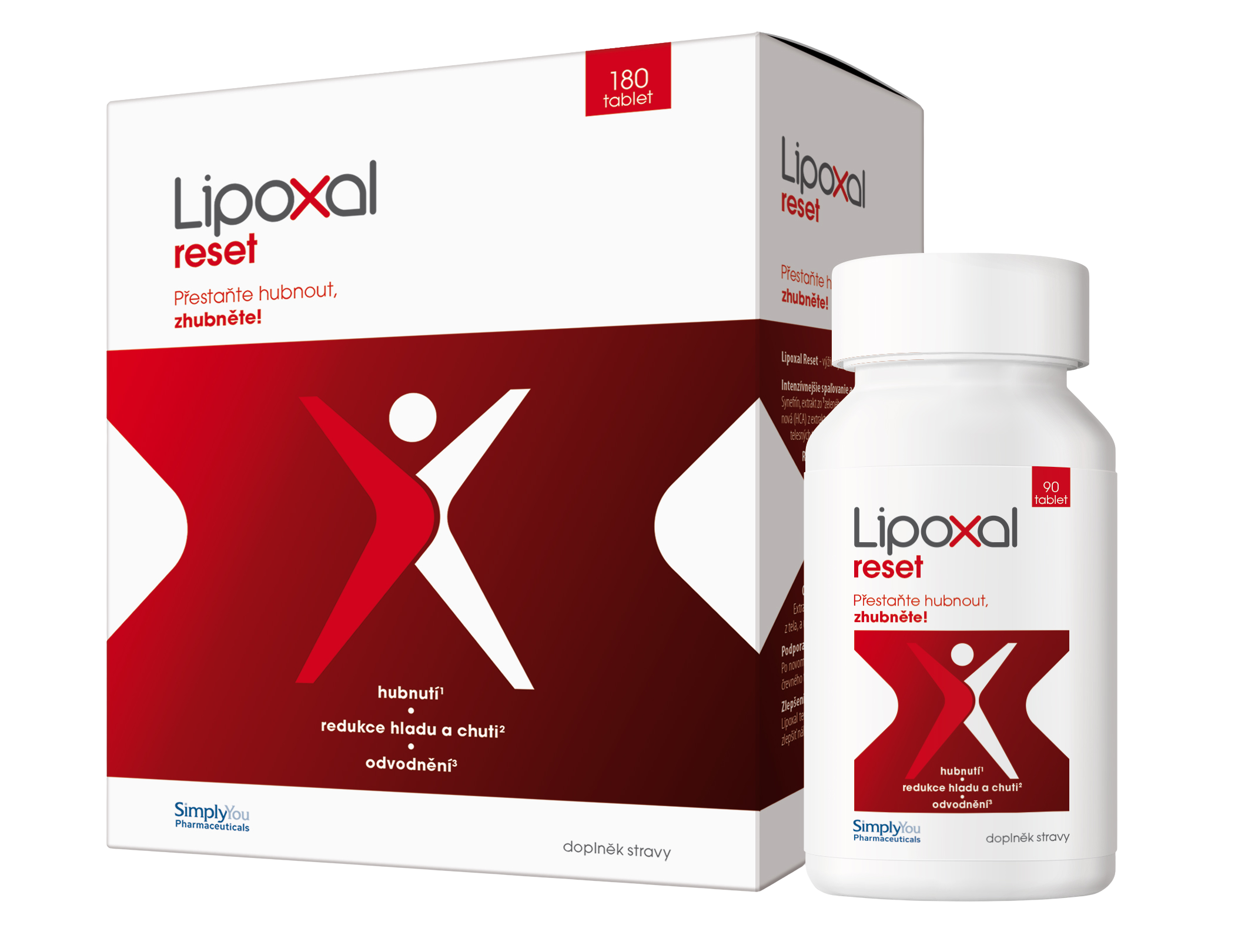 Fotografie LIPOXAL Reset 180 tablet