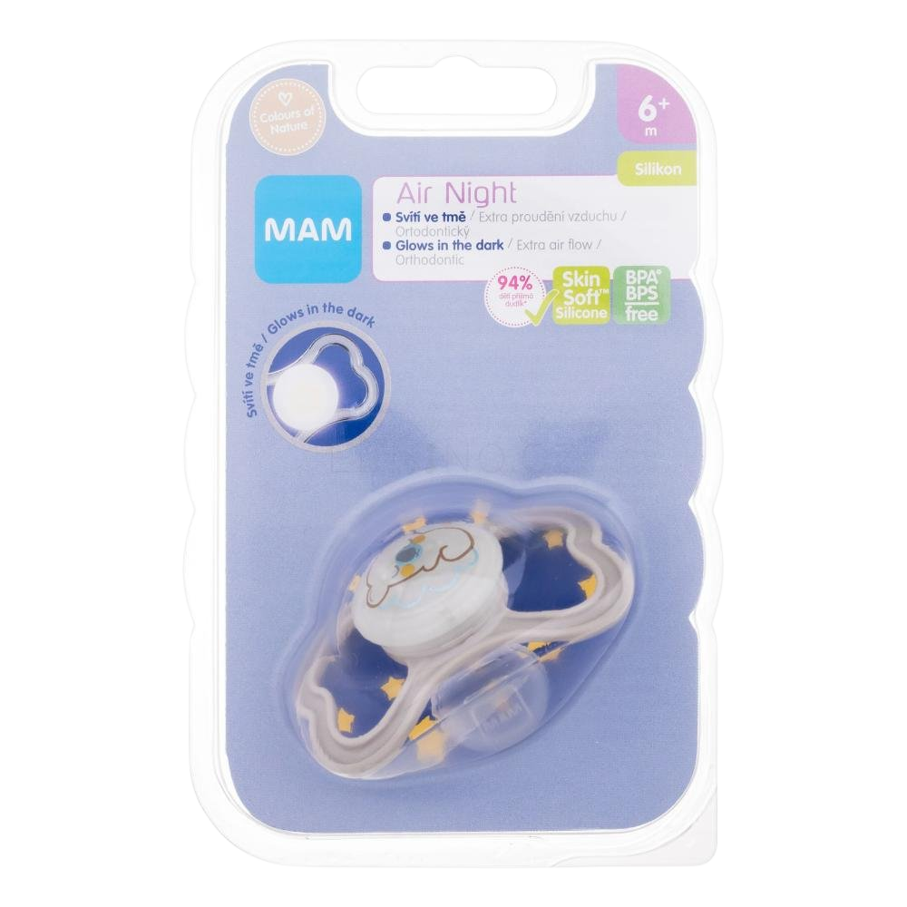 MAM AIR Cumlík Night, šedý/koala 6m+
