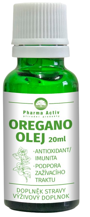 Fotografie Pharma Activ Oregano olej s kapátkem 20 ml