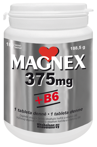 Vitabalans Magnex 375 mg + B6 180 tablet