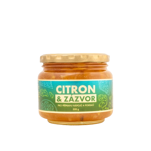 Fotografie YUZU Citron a zázvor 550 g