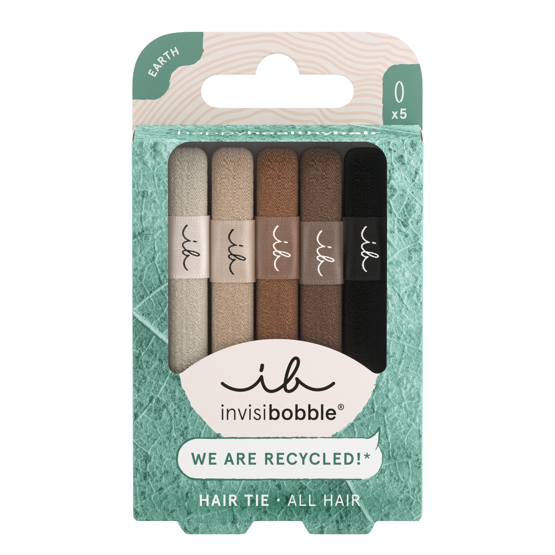 Fotografie INVISIBOBBLE gumičky Hair Tie Mocha 5 ks