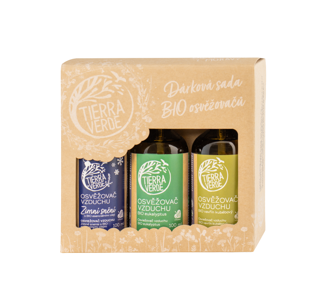 TIERRA VERDE Sada osvěžovačů – K provonění zimních dní