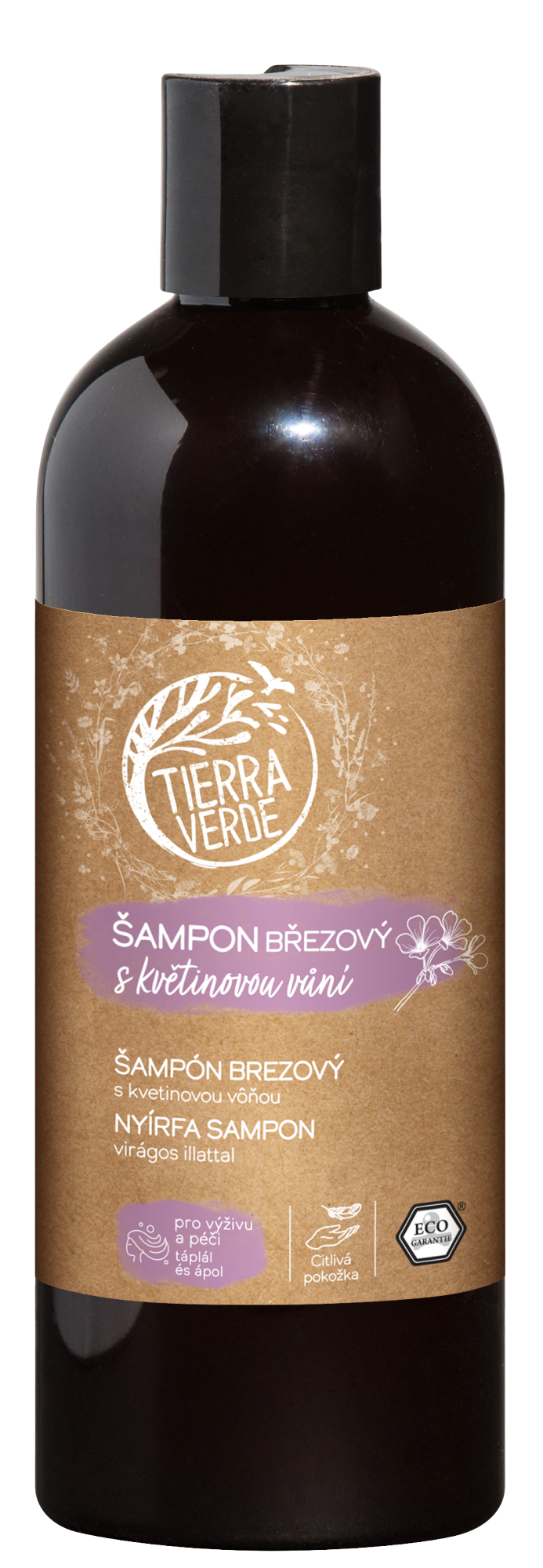 TIERRA VERDE Šampon březový s květinovou vůní 500 ml