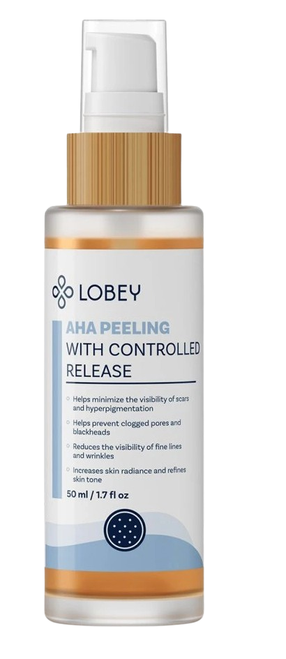 Fotografie LOBEY AHA Peeling s postupným uvolňováním 50 ml