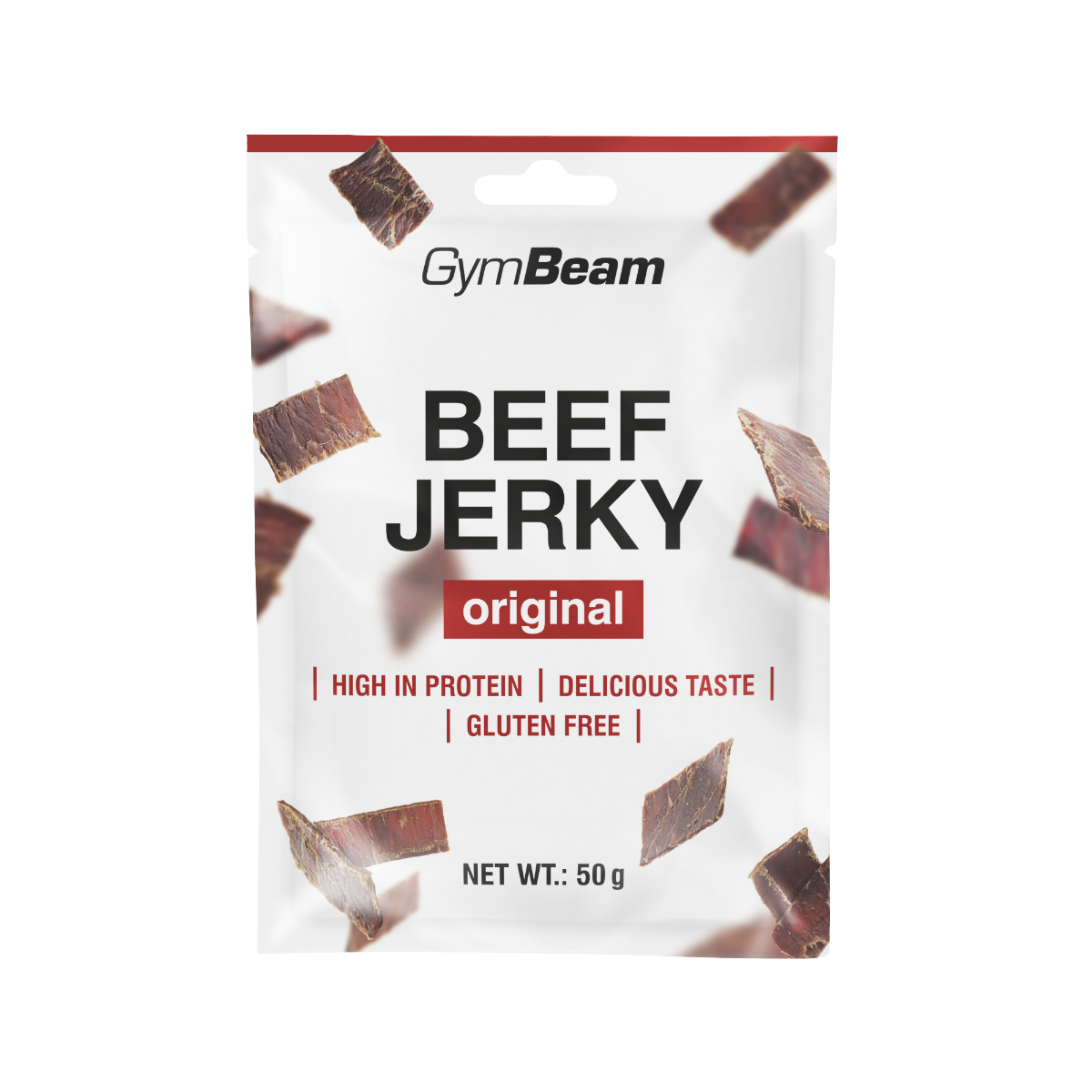 Fotografie GymBeam Beef Jerky 50 g