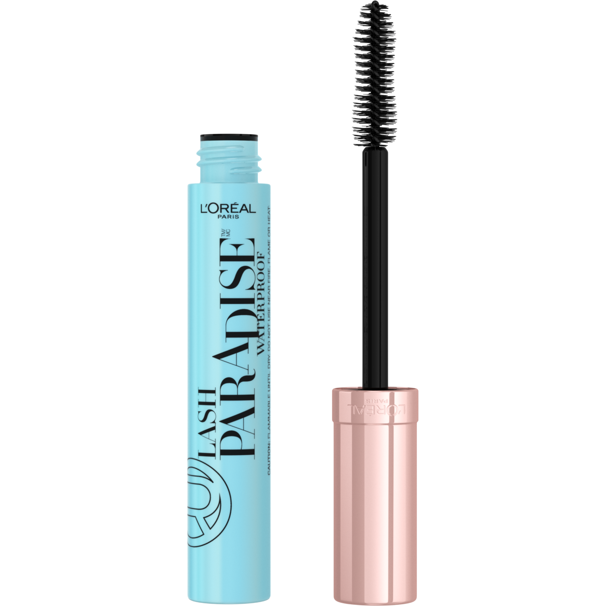 L'Oréal Paris Paradise Extatic Černá voděodolná prodlužující řasenka pro extra objem řas