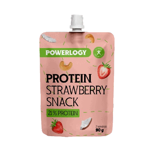 POWERLOGY Protein Strawberry Snack 90 g