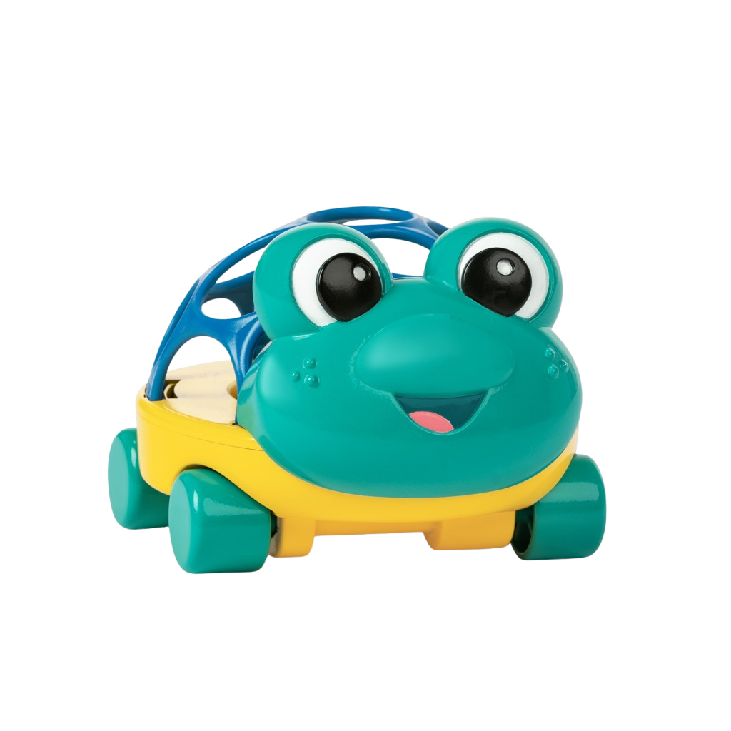 OBALL Autíčko a chrastítko 2v1 Curious Car želva Neptune™ 3m+