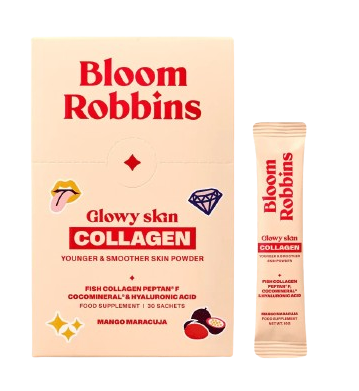 BLOOM ROBBINS Kolagenový nápoj pro zářivou pleť s vitamínem c 30 x 10 g