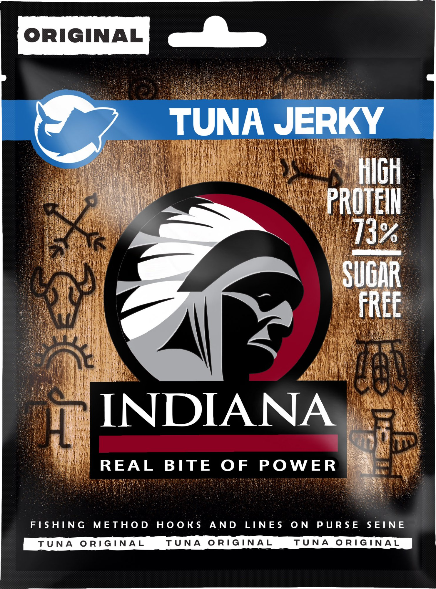 Indiana Jerky Tuňákové Original 15 g