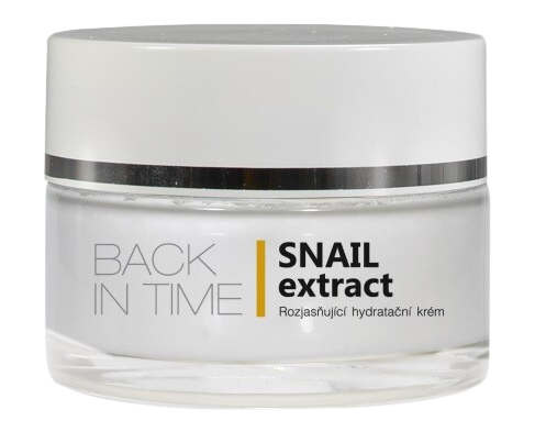 Fotografie VIVACO Vivaderm Snail extract Rozjasňující krém 50 ml