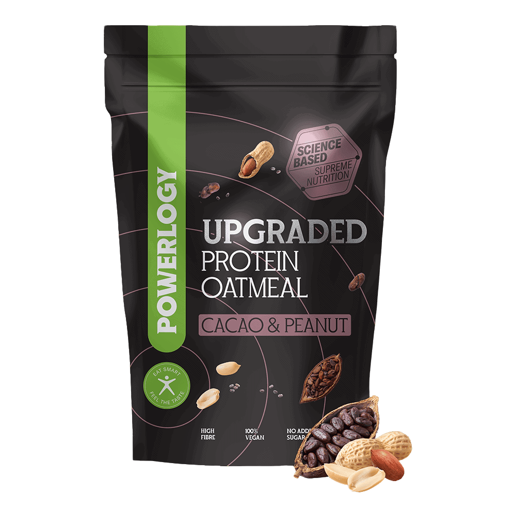 POWERLOGY Upgraded Protein Oatmeal Cacao and Peanut 350 g