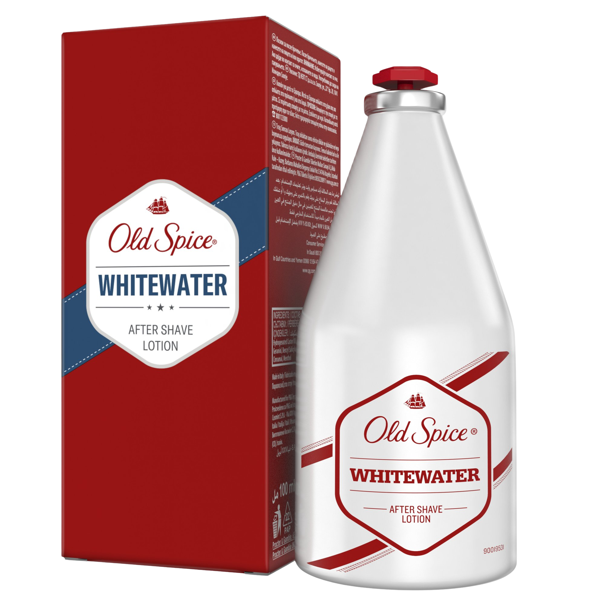 GILLETTE WhiteWater voda po holení so sviežou vôňou 100 ml