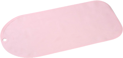BABYONO Podložka protiskluzová do vany růžová 35 x 70 cm