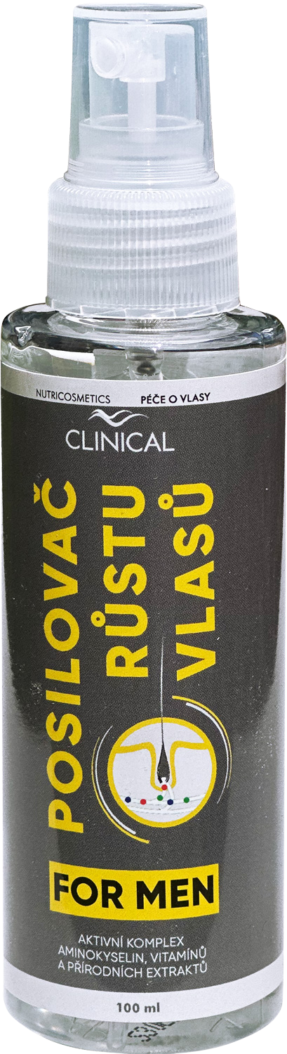 Clinical Posilovač růstu vlasů FOR MEN 100 ml koupíte na Pilulka.cz