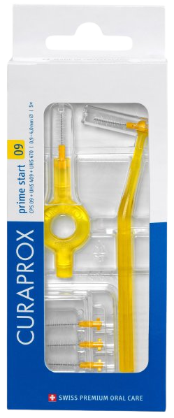 Fotografie Curaprox Mezizubní kartáčky CPS 09 Prime Start 0,9 - 4,0 mm Curaprox A132:kCX096