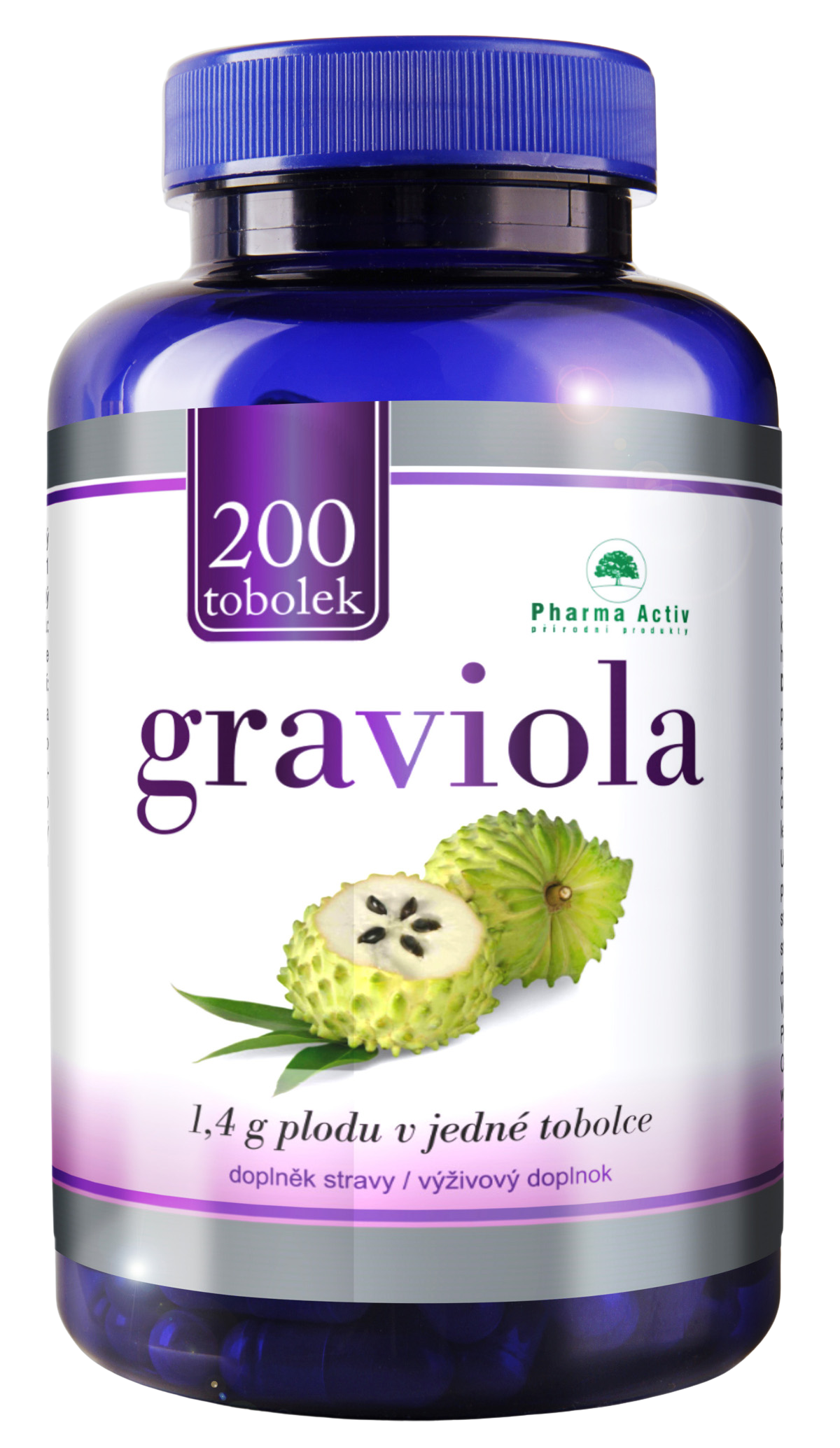 PHARMA ACTIV Graviola 200 tobolek