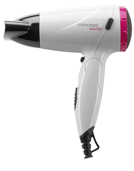 Concept Sušič vlasov VV5740 Beautiful 1500W biela + ružová