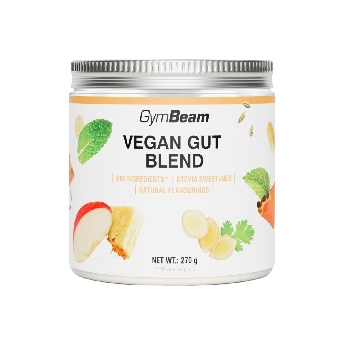 GYMBEAM Veganská směs pro střeva 270 g