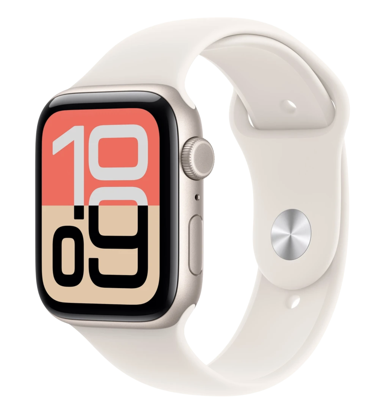 APPLE Watch SE 3 Cellular 44mm Hvězdně bílý hliník s hvězdně bílým sportovním řemínkem S/M