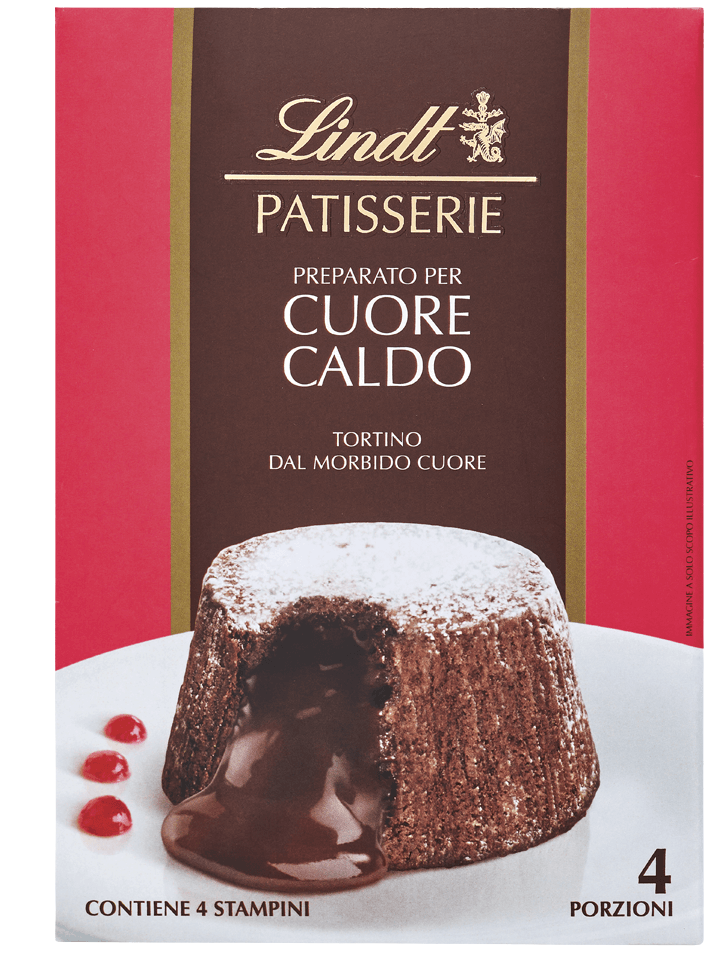 Fotografie LINDT Lava cake 240 g
