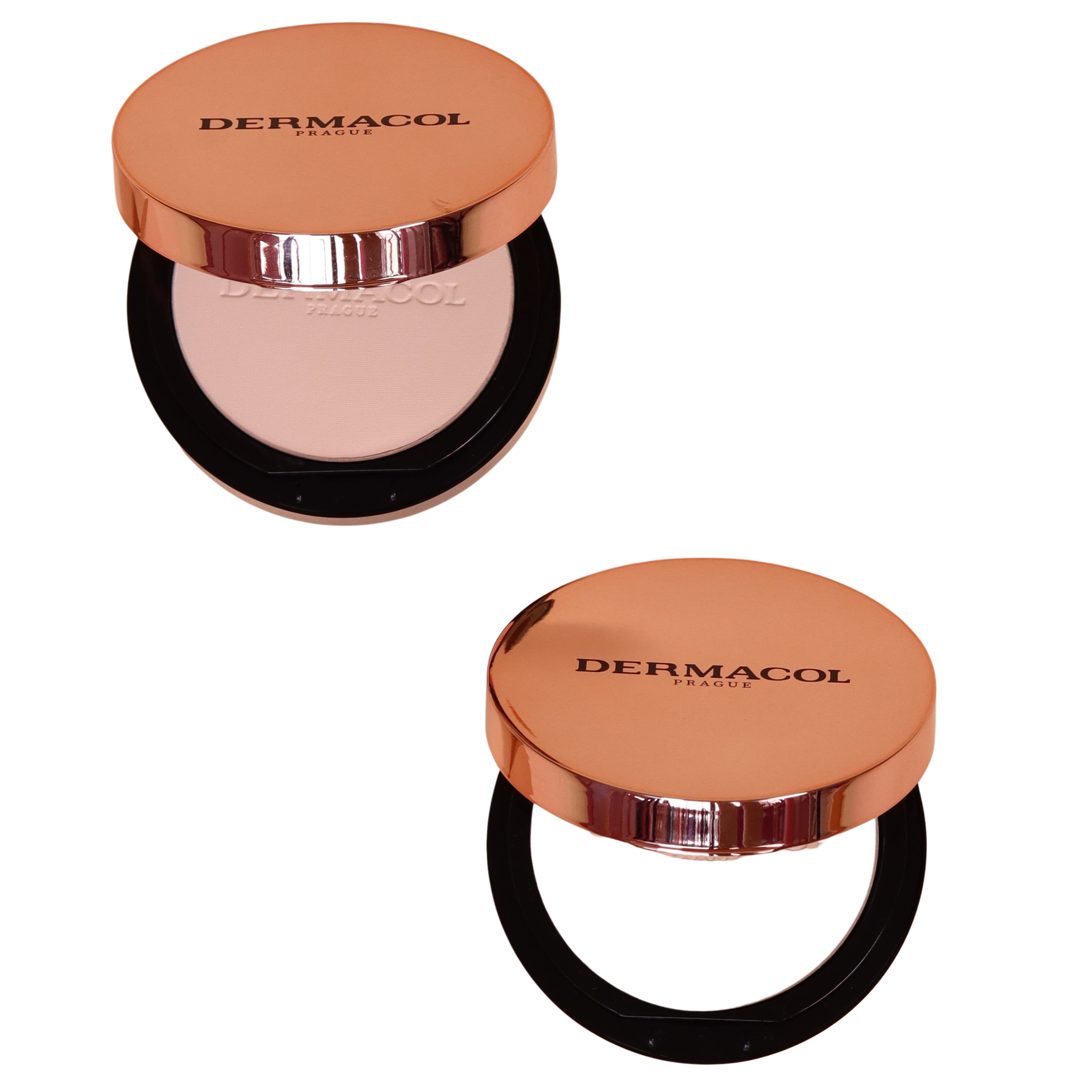 Fotografie Dlouhotrvající pudr a make-up 2v1 (24H Long-Lasting Powder and Foundation) 9 g č. 1 Dermacol A46:239392