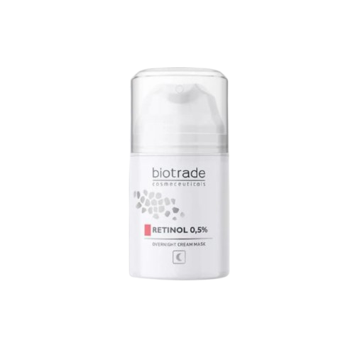 BIOTRADE Noční krémová maska ​​na pleť s 0,5% retinolem 50 ml