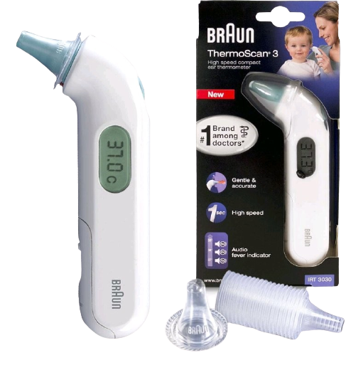 Braun IRT 3030 digitální infračervený ušní teploměr