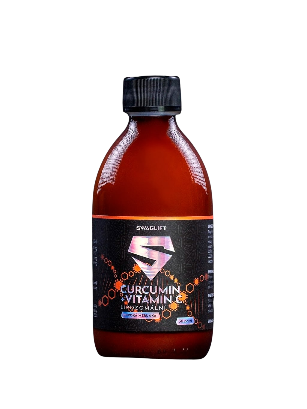 SWAGLIFT Lipozomální Curcumin + Vitamin C 300 ml