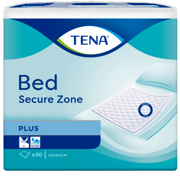 TENA Bed Plus 60x90cm Inkontinenční podložky 30 ks
