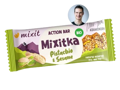 Fotografie MIXIT Action BIO Mixitka Adama Ondry - Sezam a pistácie 34 g