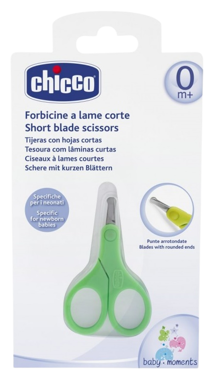 CHICCO Nůžky pro novorozence krátké