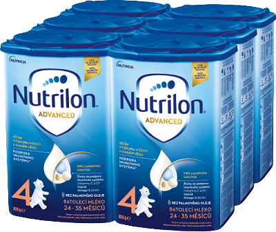 Nutrilon 4 Advanced batolecí mléka 6 x 800 g