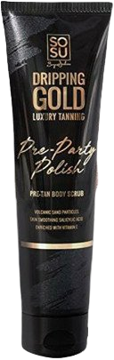 Fotografie Dripping Gold Pre-Party polish tělový peeling 150 ml