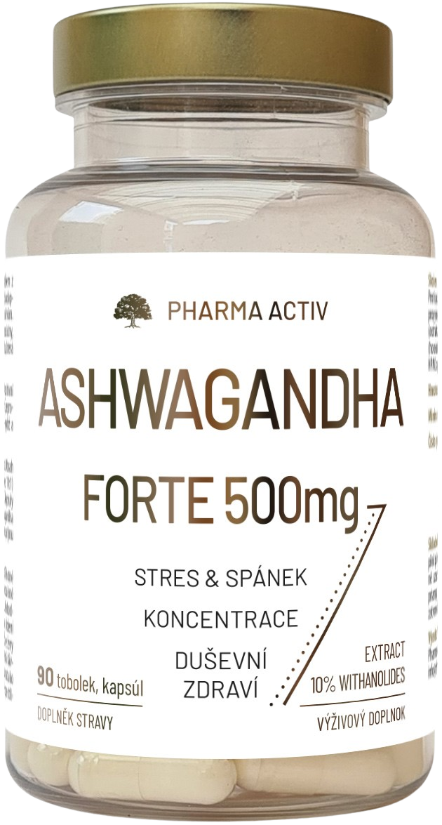 PHARMA ACTIV Ashwagandha Forte 500mg 90 tobolek
