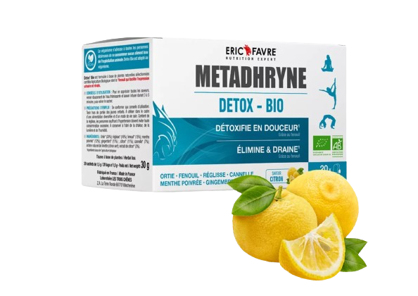 ERIC FAVRE METADHRYNE DETOX BIO TISANE Lemon 20 ks