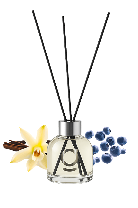 Fotografie GODA Vonný difuzér Gubi borůvka & vanilka 100 ml