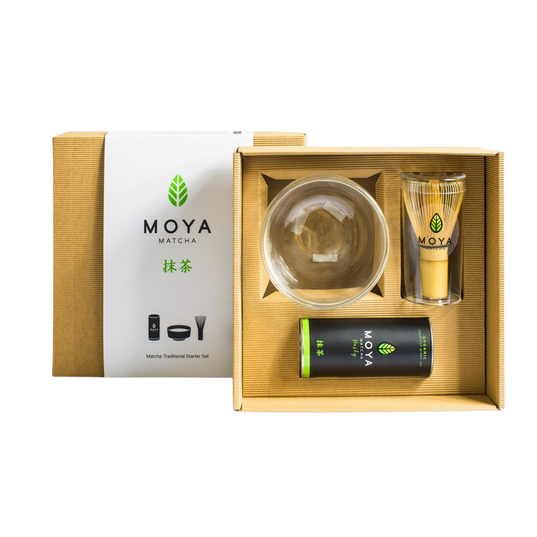 MOYA Starter Set Matcha Daily & Skleněná miska