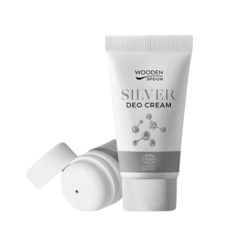Fotografie WOODENSPOON Organický krémový deodorant s mikrostříbrem 40 ml