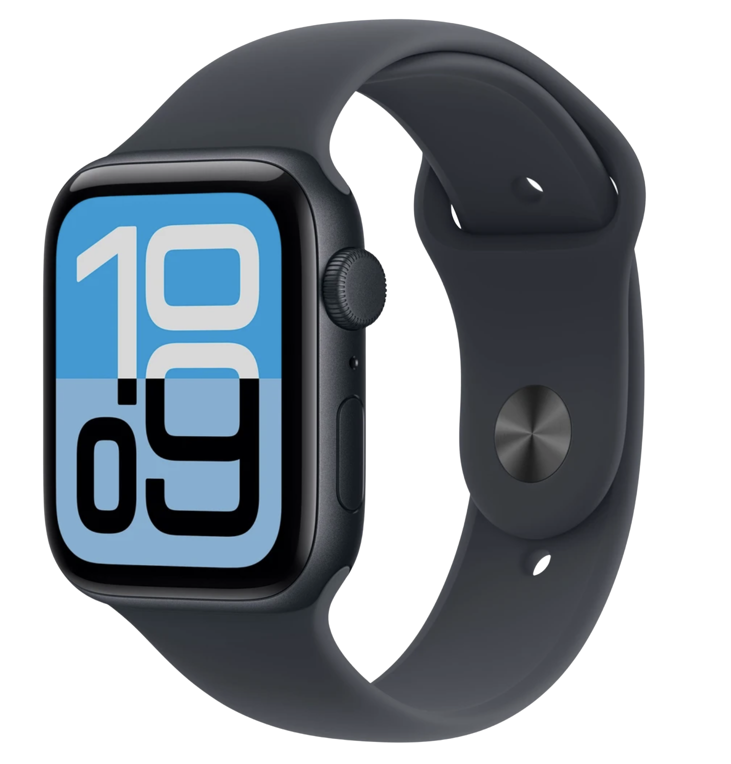 Apple Watch SE 3 40mm Temně inkoustový hliník s inkoustovým sportovním řemínkem S/M